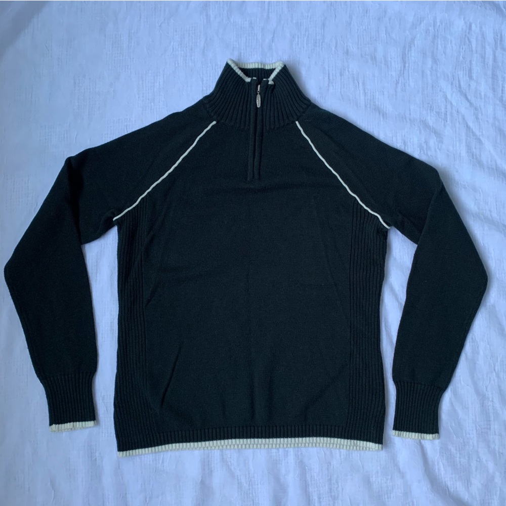 Eddie Bauer Zip Knit Top